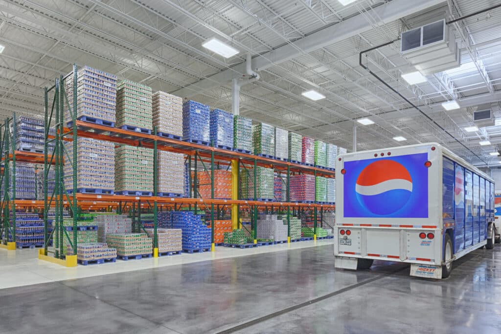 pepsi warehouse