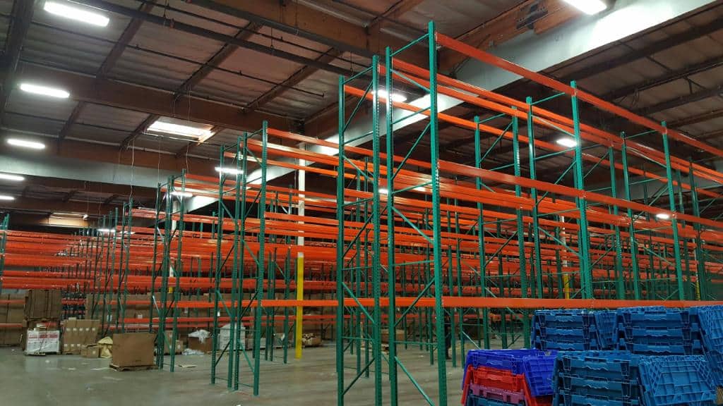 Shelving racks